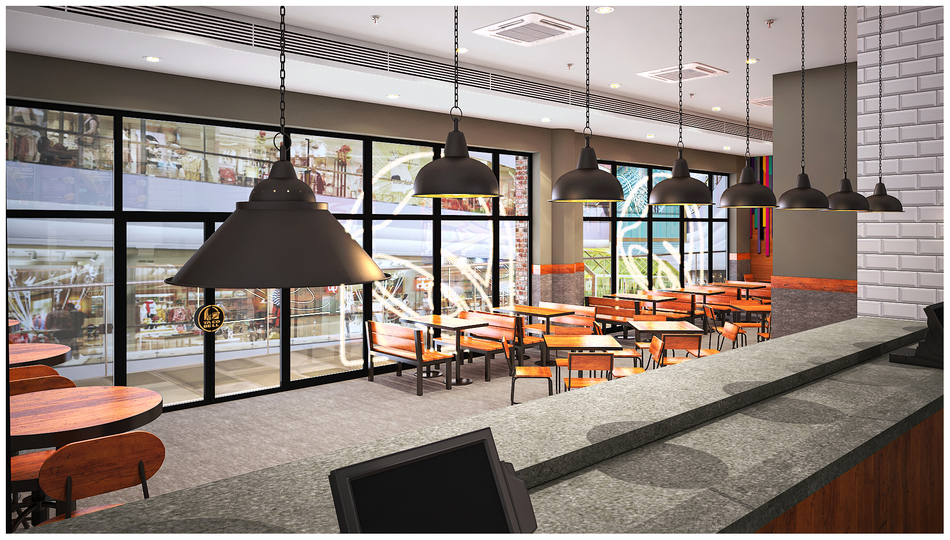 TACO BELL INTERIORS Ahmedabad, Gujrat